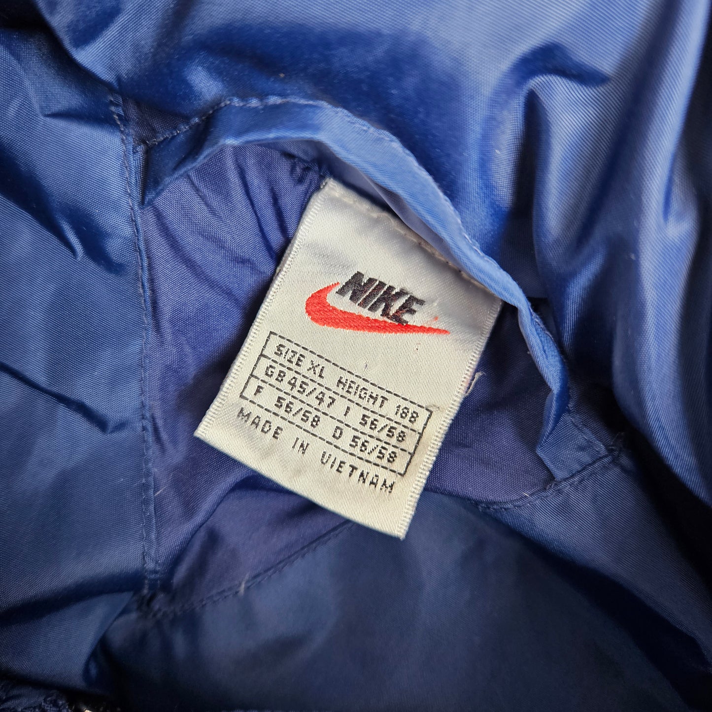 Vintage Nike Navy Puffer Jacket (XL)