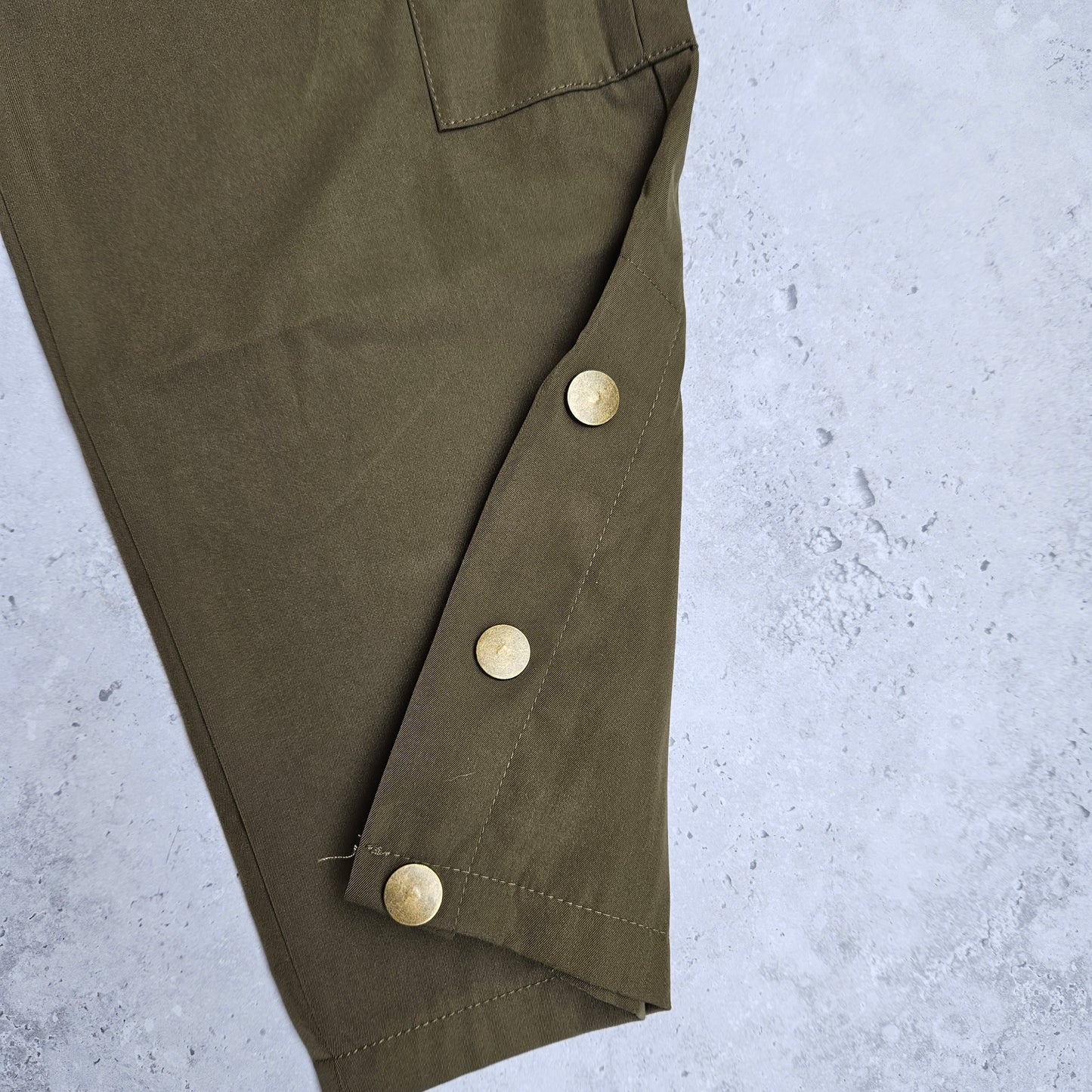 Olive Cargo Pants (32)
