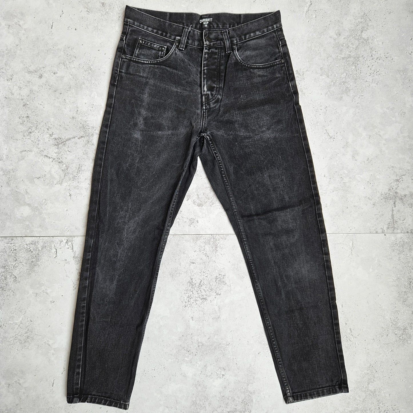 Carhartt Wip Black Denim Jeans (29)