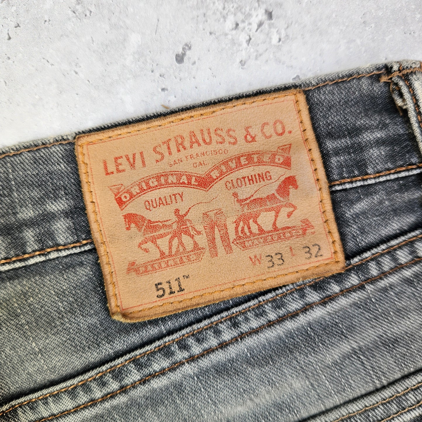 Levi's 511 Ripped Jeans (33)