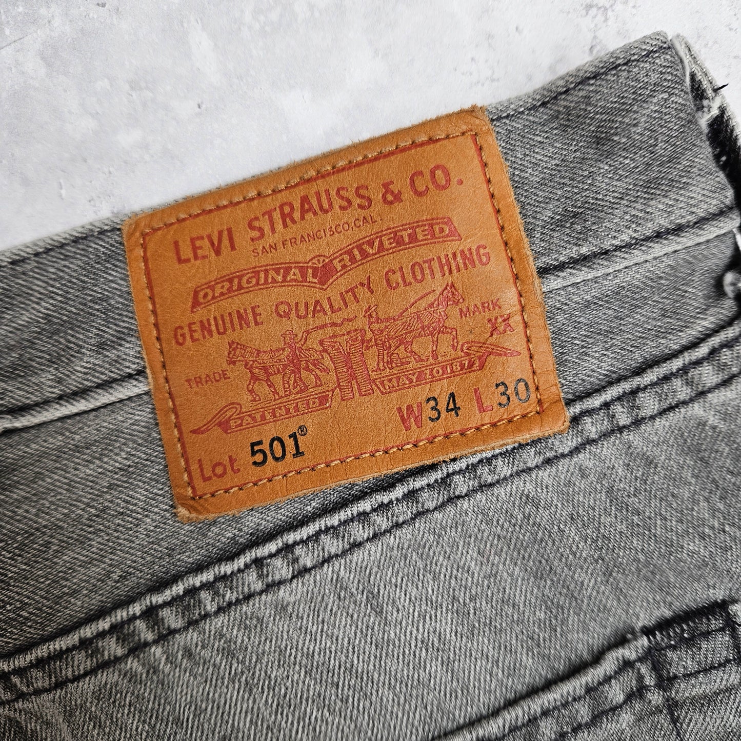 Levi's Jeans Grey (34)