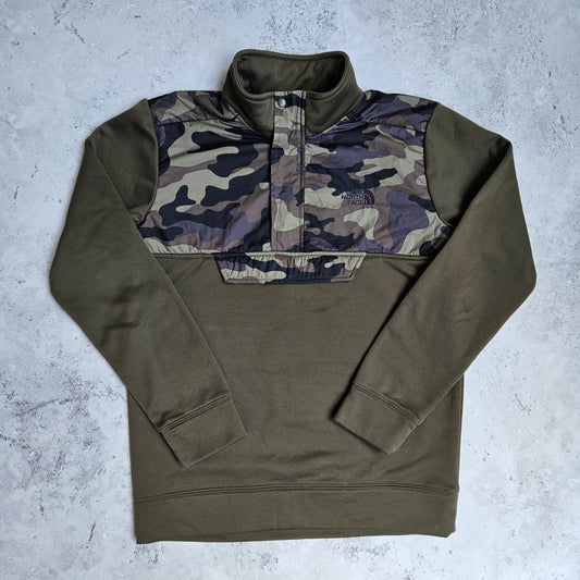 The North Face Camo 1/4 Sweatshirt (Дамско S)