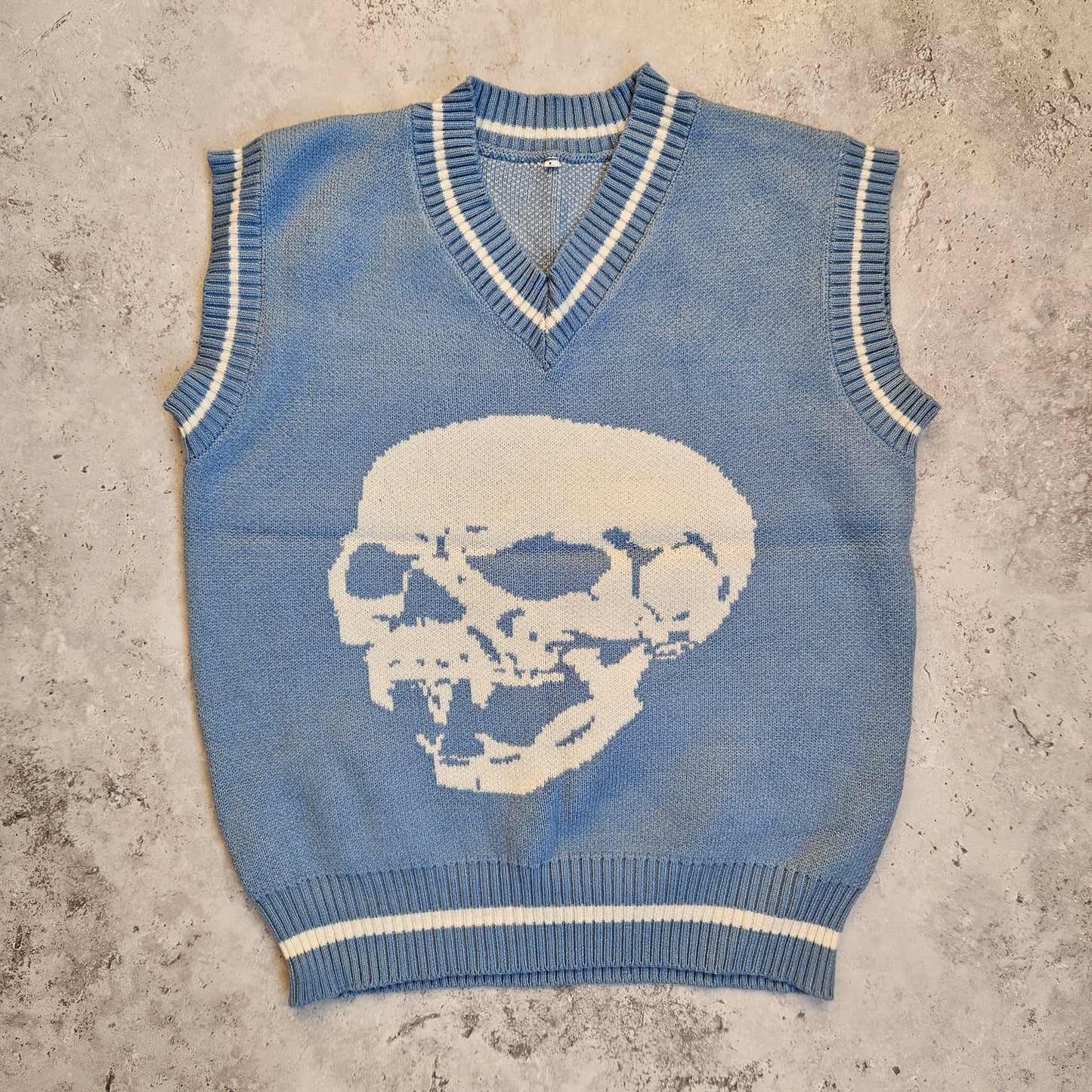 Knitted Skull Vest (Дамско M)