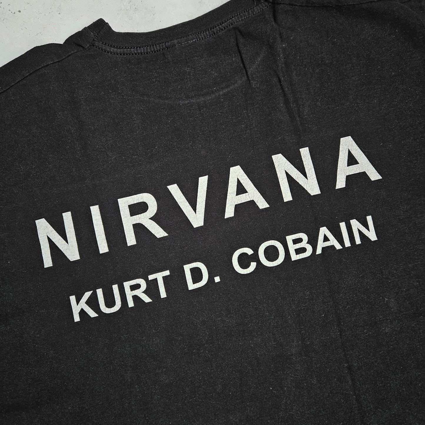 Nirvana Kurt Cobain Bootleg Tee (L)