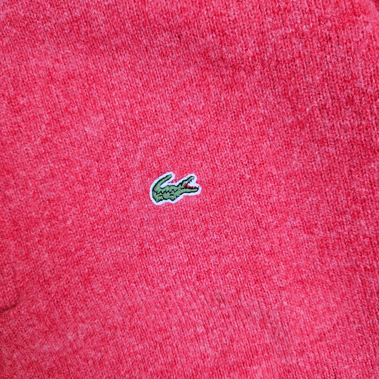 Lacoste Knitted Sweatshirt Polo (M)