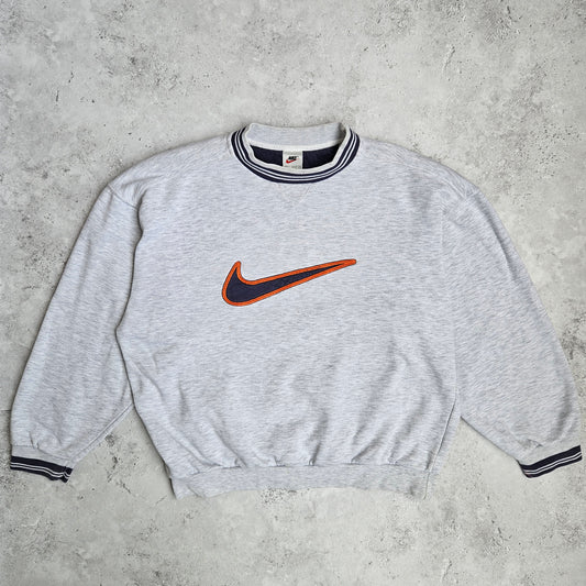 Vintage Nike Big Swoosh Sweatshirt (M)