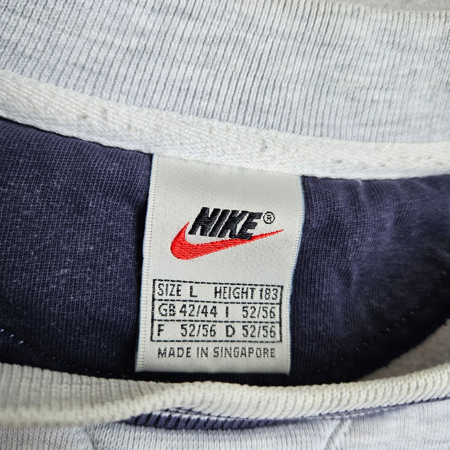 Vintage Nike Big Swoosh Sweatshirt (M)