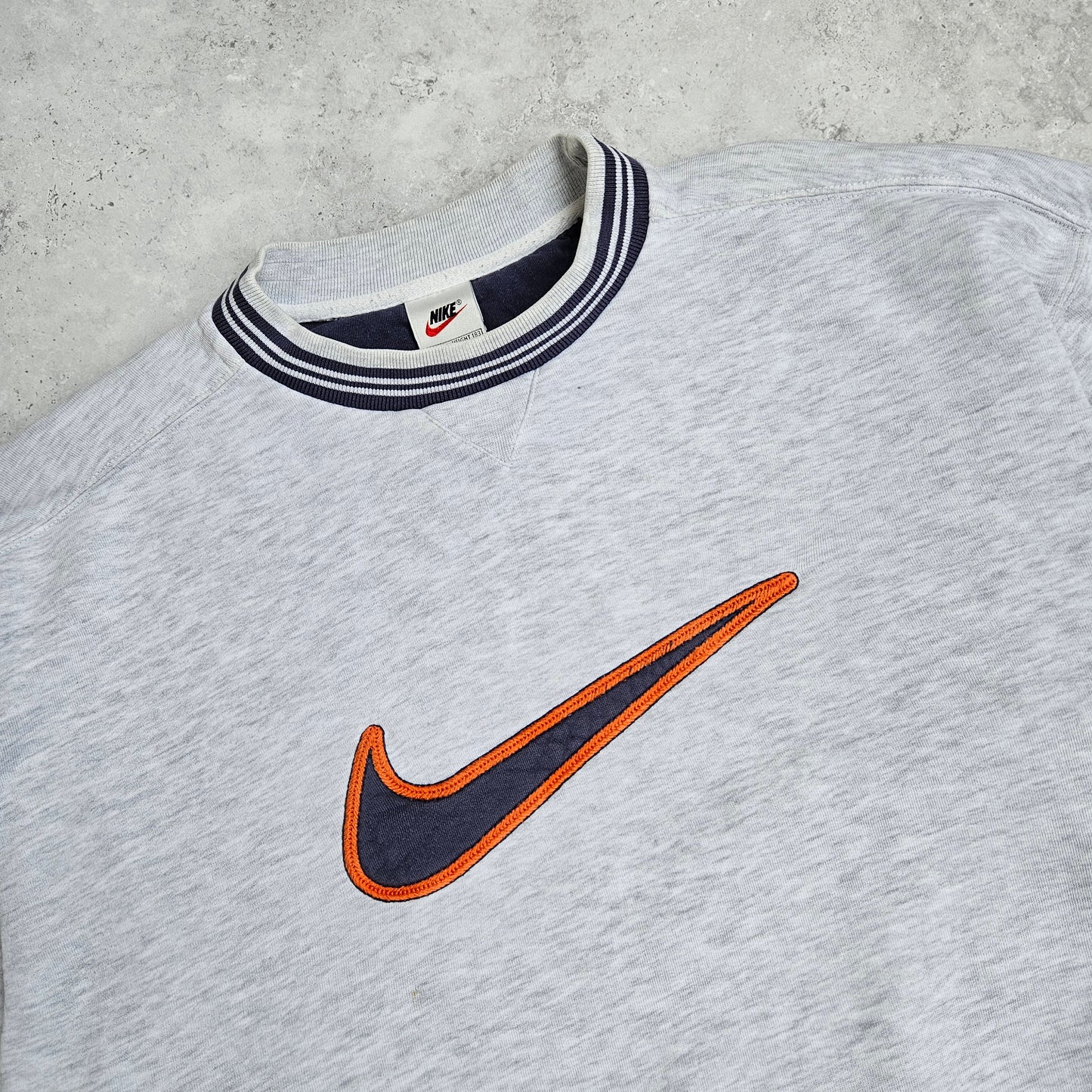 Vintage Nike Big Swoosh Sweatshirt (M)