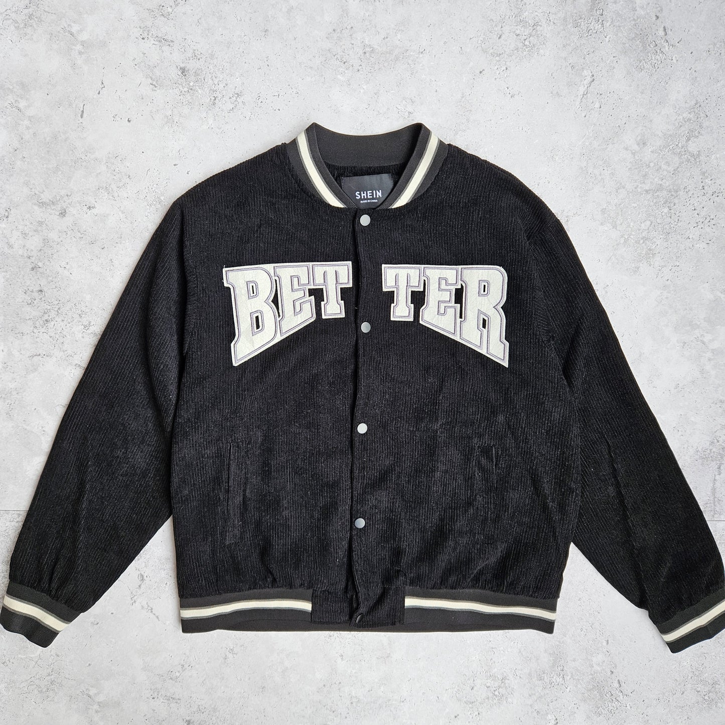 Shein Varsity Jacket (M)