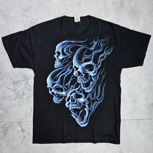 Skull Graphic T-Shirt (L)