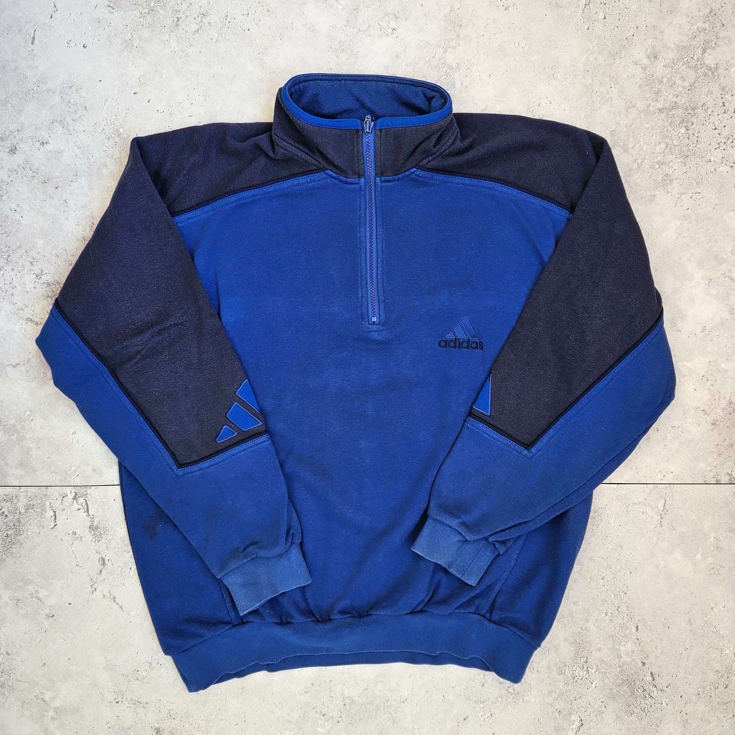 Vintage Adidas 1/4 Zip Sweatshirt (M)