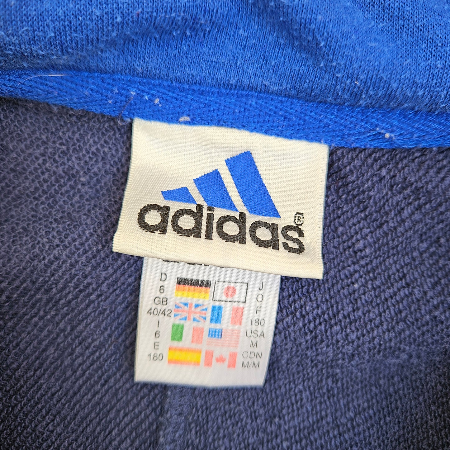 Vintage Adidas 1/4 Zip Sweatshirt (M)