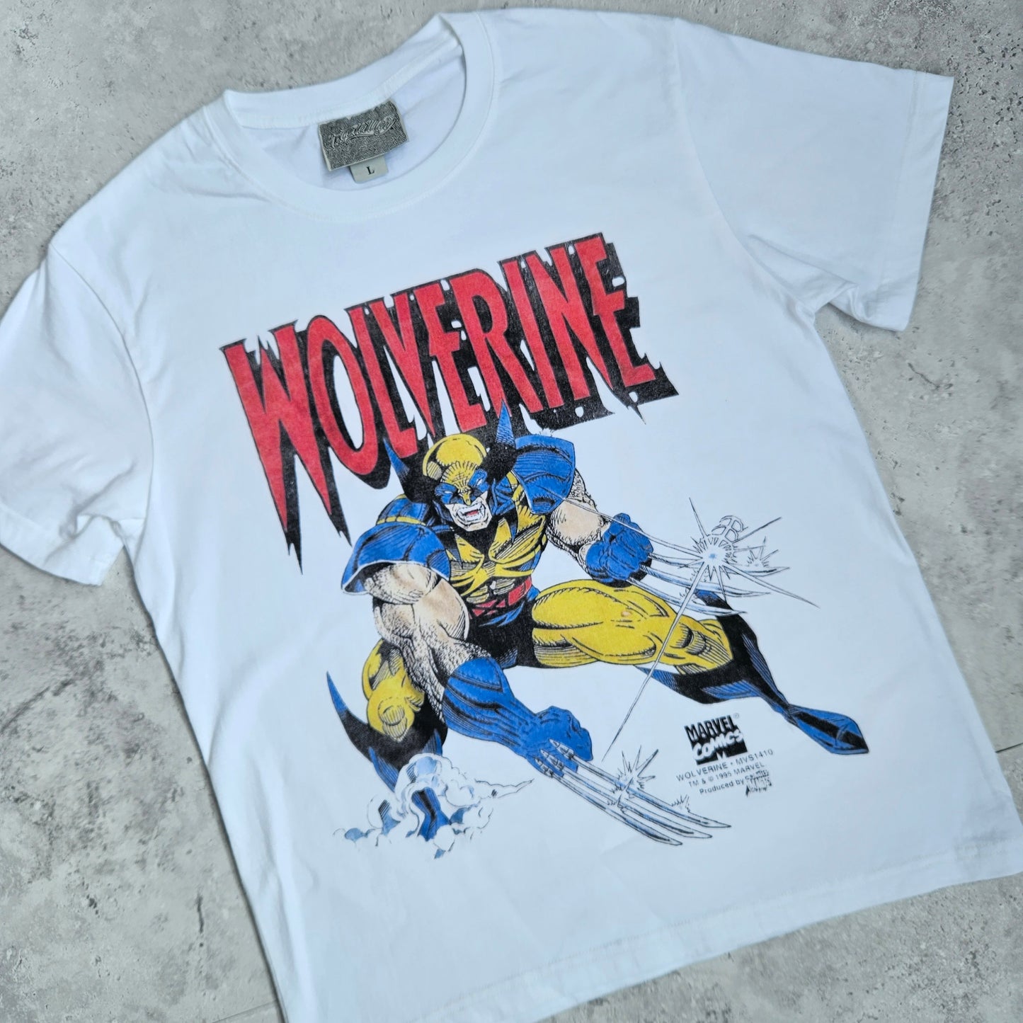 Vintage Wolverine X-men Reprint T-shirt (S)