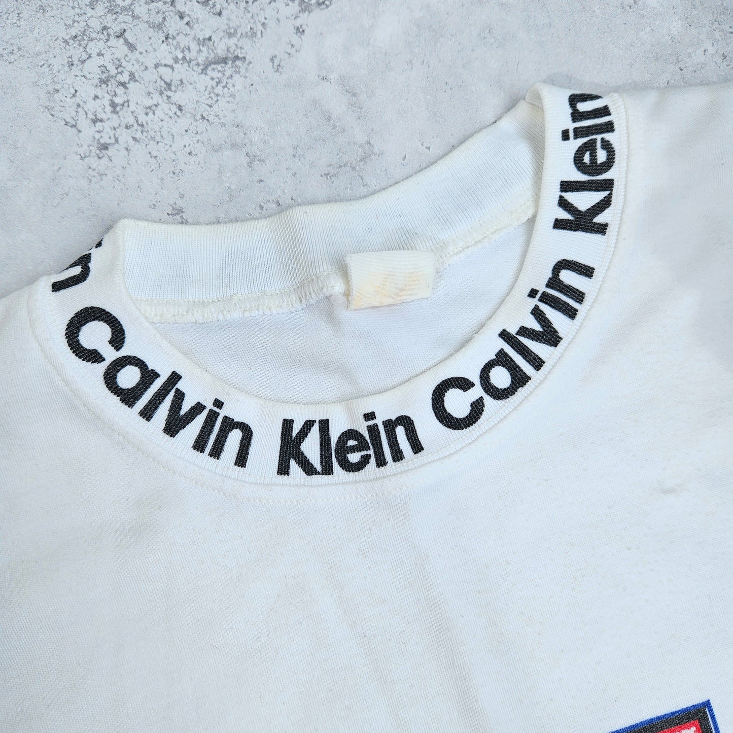 Vintage Bootleg Calvin Klein T-Shirt (L)