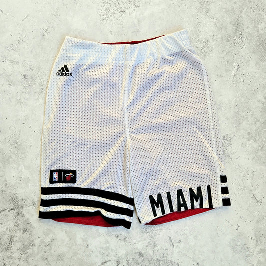 Reversible Miami Heat Basketball Shorts (S)