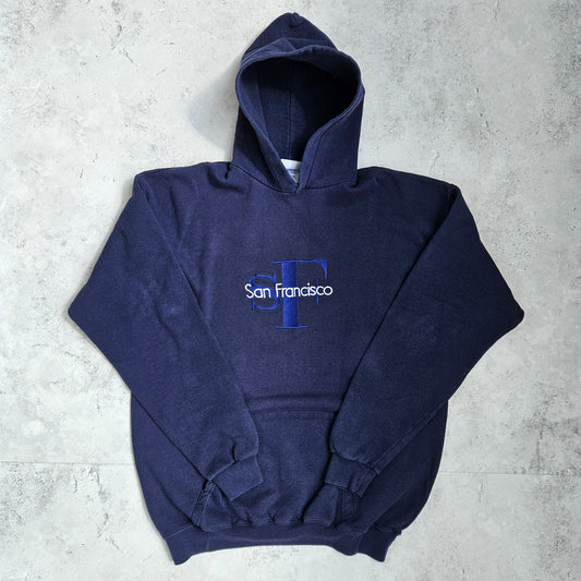 Vintage CK Bootleg Style San Francisco Hoodie (L)