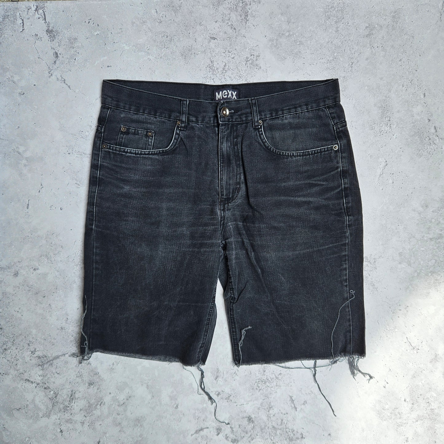 Black Jeans Shorts (M)