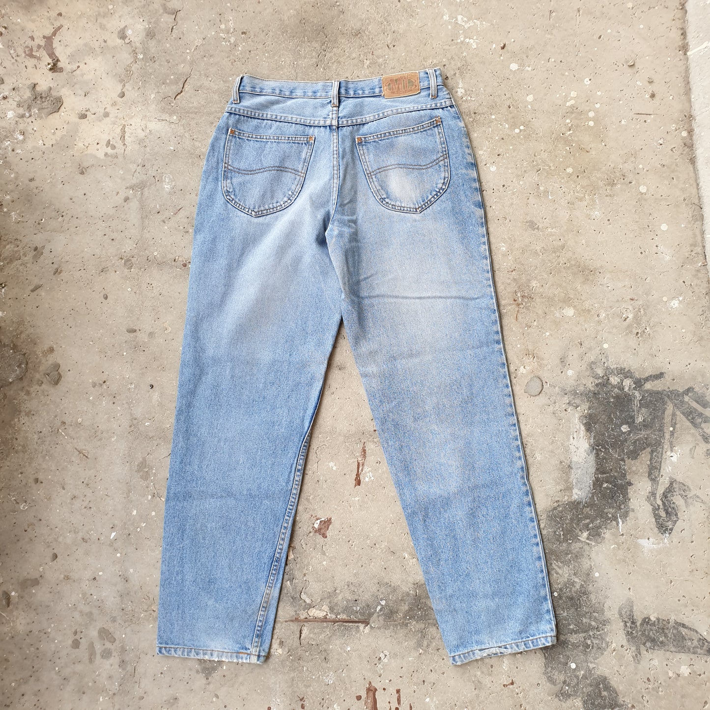Vintage Custom Painted Jeans (30)