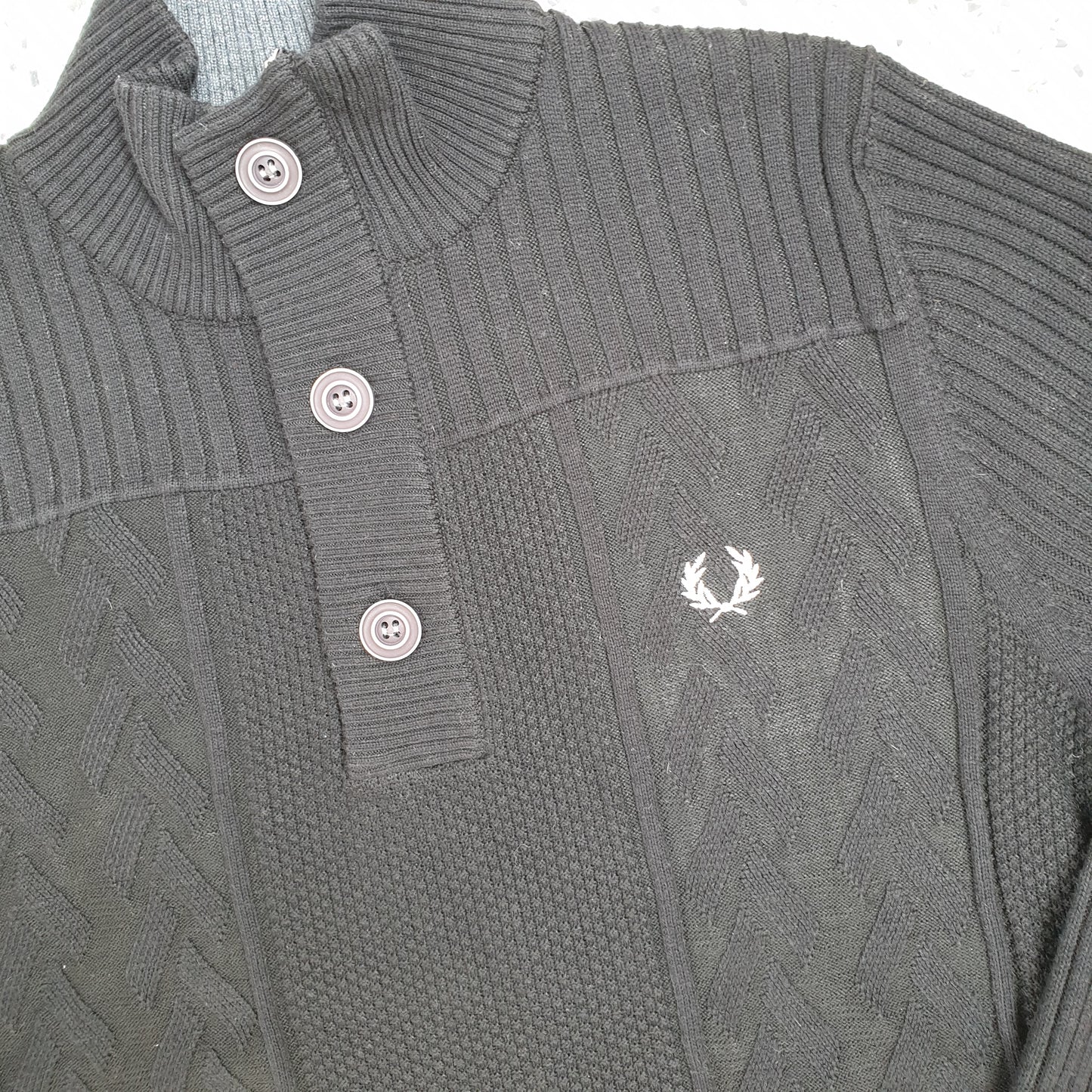 Fred Perry Knitted Sweater (Дамско L-XL)
