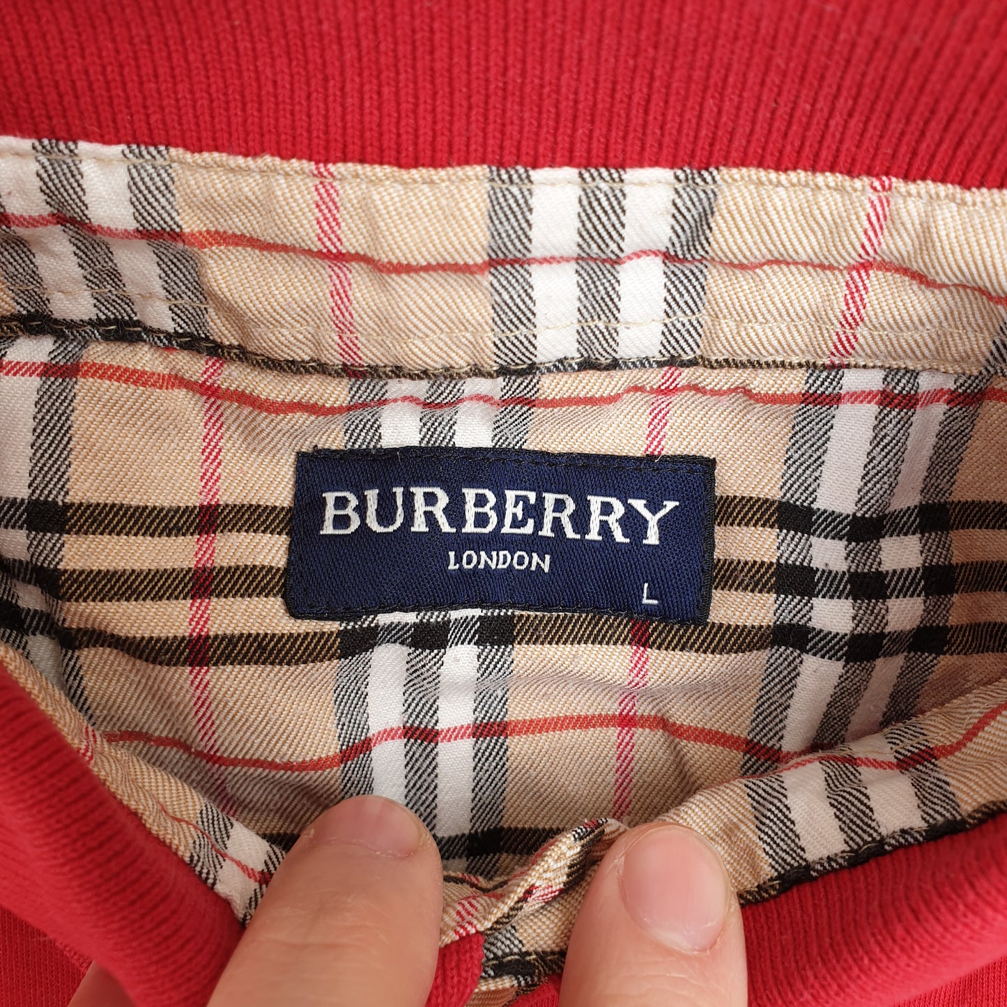 Burberry Polo Shirt (L)
