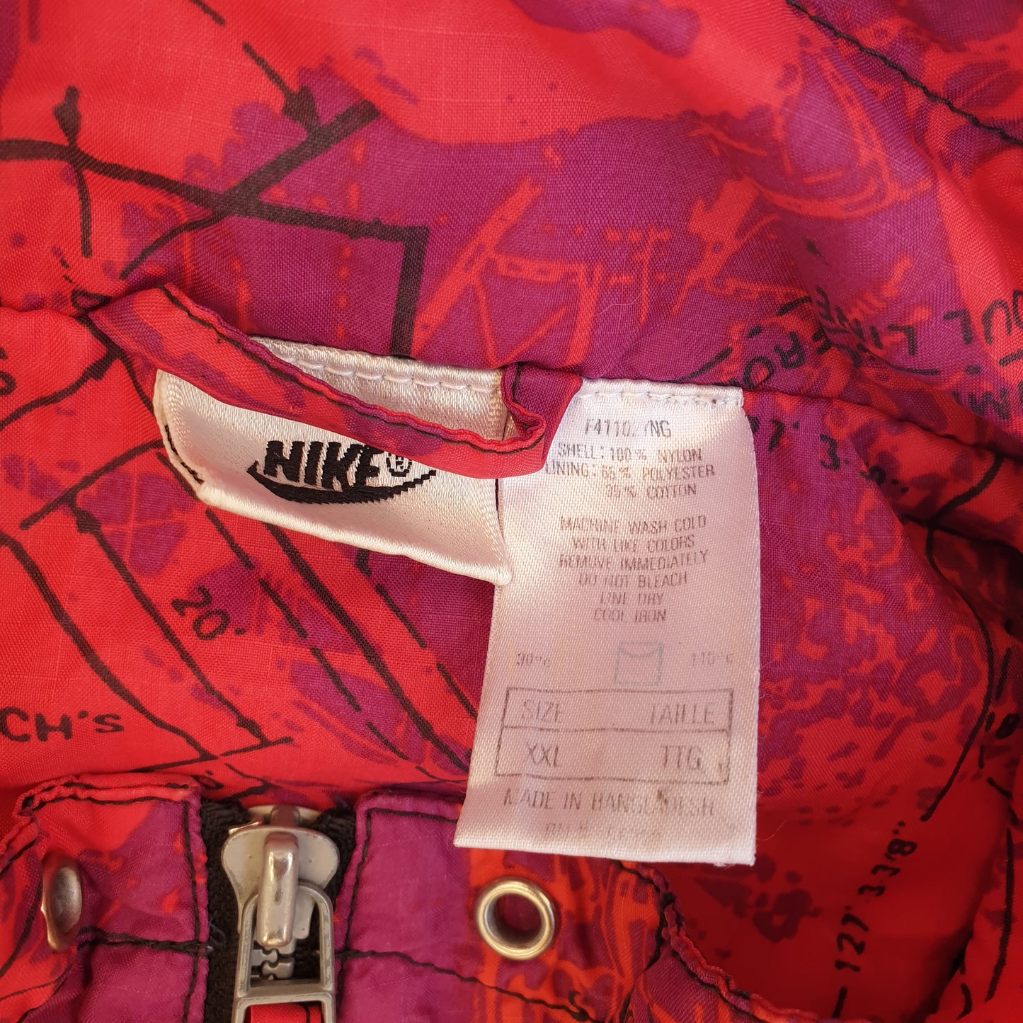 Vintage Nike Pattern Jacket (XL)